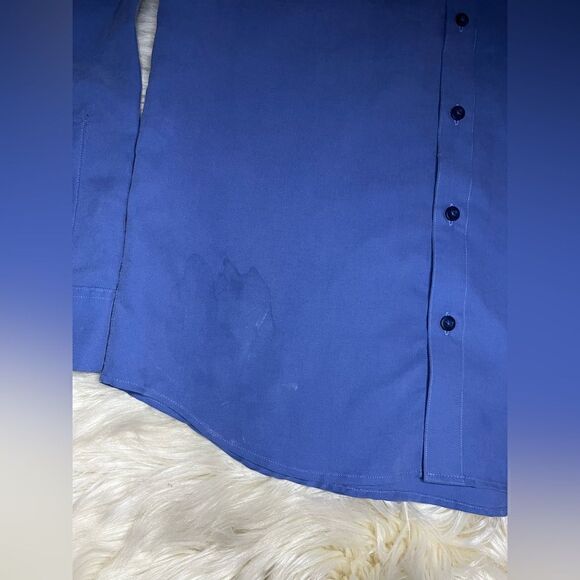 REI Co-op Sausalito blue Long-Sleeve Shirt sz Medium - Picture 2 of 6